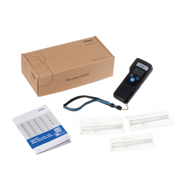 Alkomat marki Dräger Alcotest® 6000 z modułem Bluetooth – zdjęcie 3