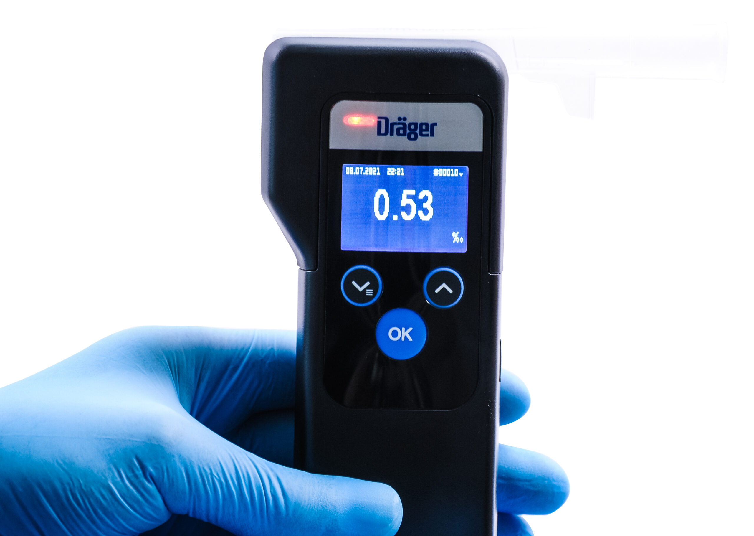 Alkomat marki Dräger Alcotest® 6000 z modułem Bluetooth – zdjęcie 8
