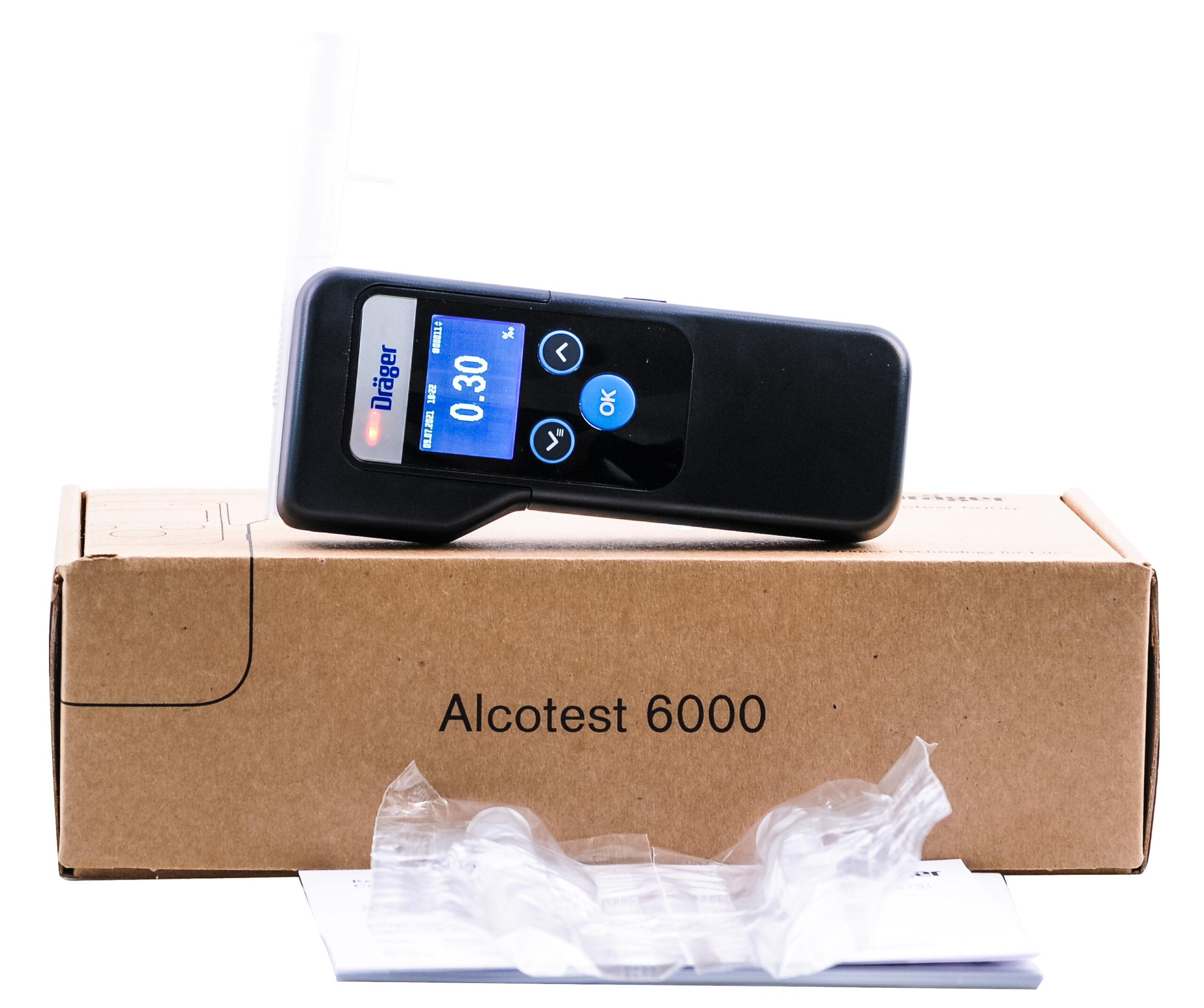 Alkomat marki Dräger Alcotest® 6000 z modułem Bluetooth – zdjęcie 13