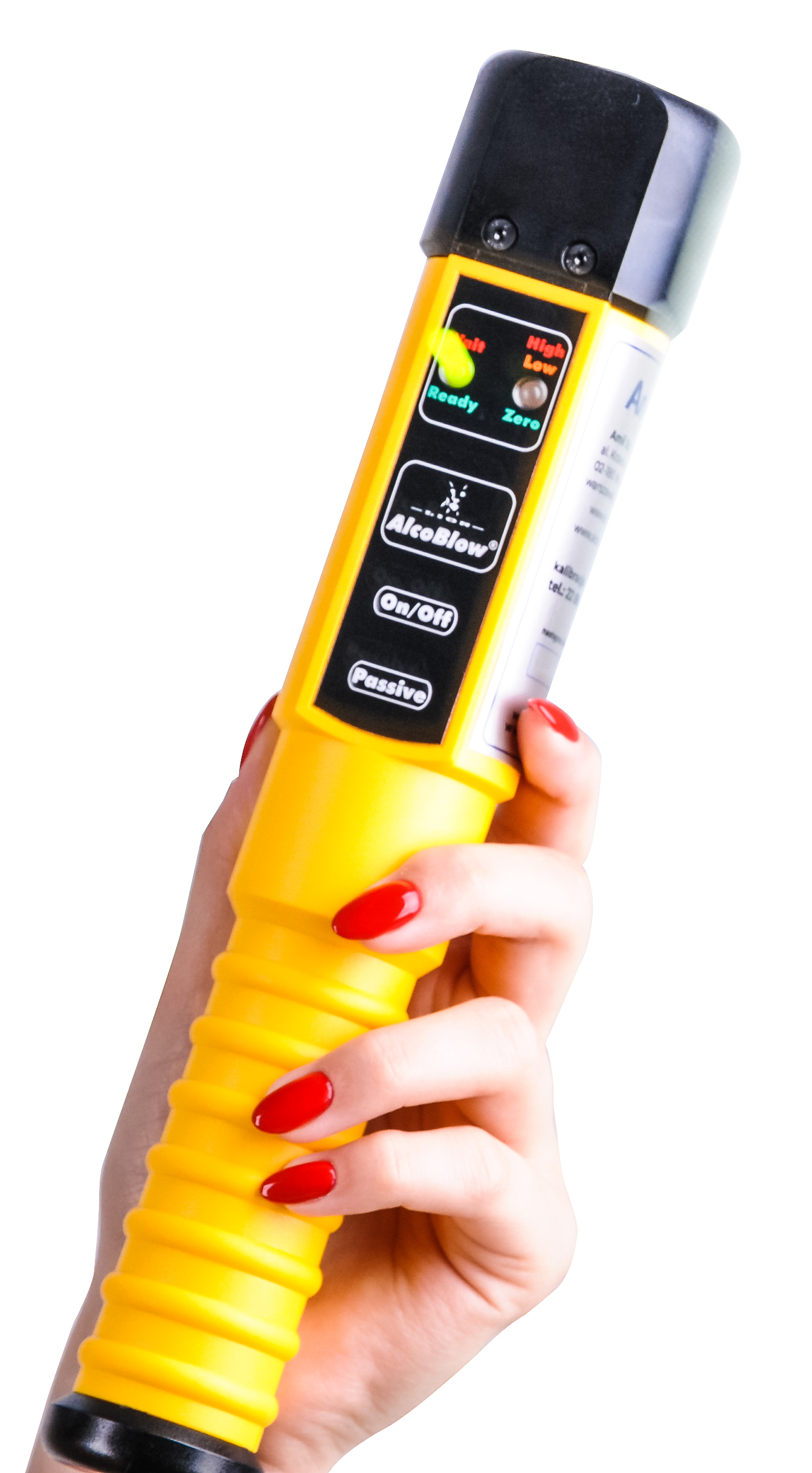 Alkomat FITalco AlcoBlow ® z pokrowcem oraz silikonową osłoną - obrazek 3
