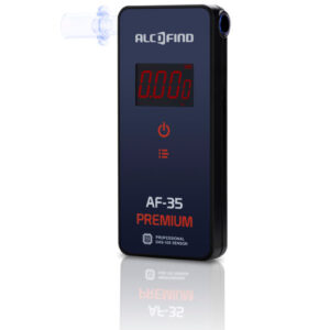 Alkomat marki AlcoFind AF-35 Premium z Dożywotnią Gwarancją oraz adiustacją w pakiecie
